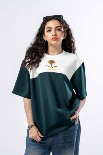 تيشرت اليوم الوطني نسائي KSA39