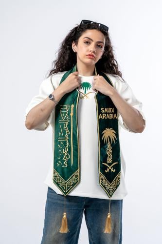 وشاح بهوية اليوم الوطني A4