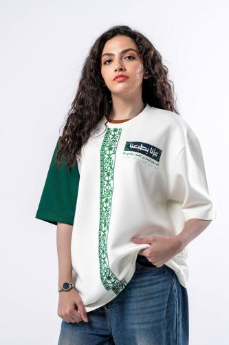 تيشرت اليوم الوطني نسائي KSA78