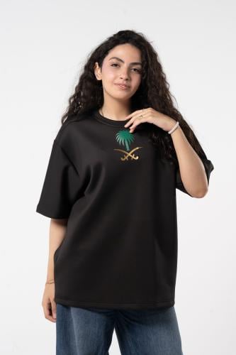 تيشرت اليوم الوطني نسائي KSA78