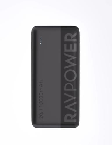 بطارية متنقلة راف باور بقوة 20 واط بسعة 10000 ملي...