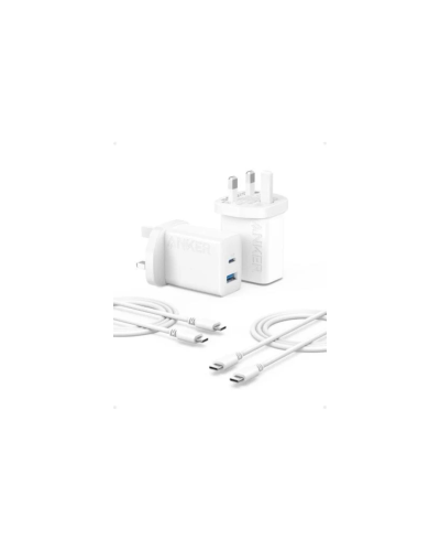 شاحن جداري انكر Anker USB C، قابس شاحن سريع بمنفذي...