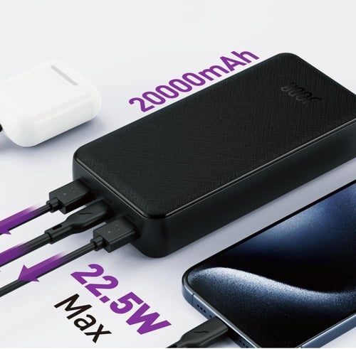 بكج بطاريتين JODA بسعة 10000 + 20000 ملي امبير بمن...