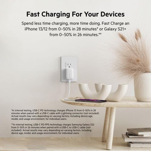 شاحن حائط بيلكن USB-C® بقوة 20 وات