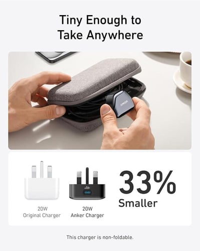 شاحن جداري انكر Anker 511 Nano Pro فائق الصغر
