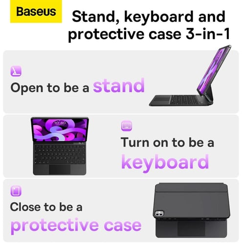 حافظة لوحة المفاتيح الأصلية بريليانس من Baseus Pro...