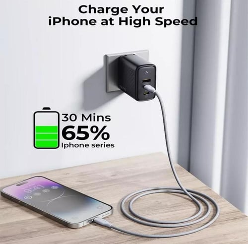 كيبل تايب سي - لايتينج VOLTME RUGG 1.2M 30W