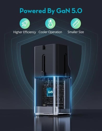 فيش سفر راف باور نانو بقوة 30 واط بمنفذ تايب سي