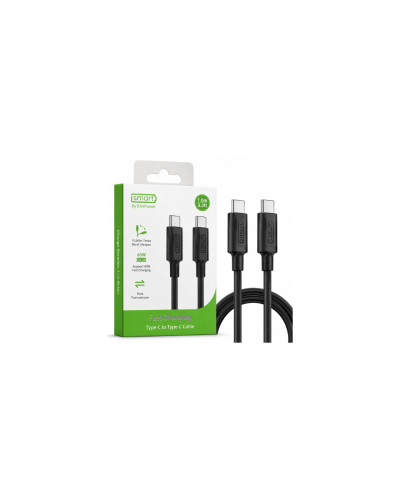 كيبل iSmart by RAVPower Type-C إلى Type-C بطول 1 م...