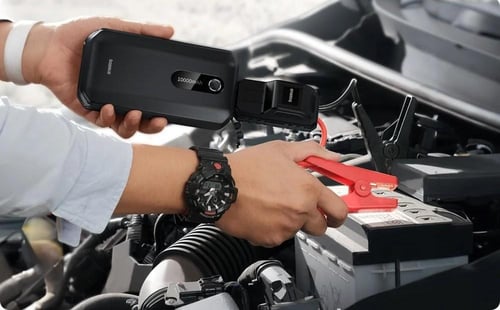 بيسوس سوبر إنرجي إير | باور بانك وشاحن سيارة بقوة...