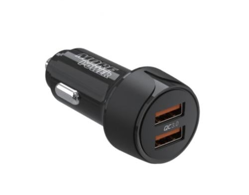 فيش سيارة منفذين USB من مور باور MORE POWER