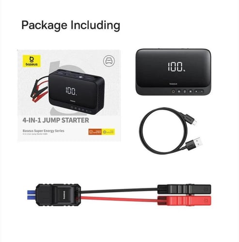 جهاز تشغيل بيسوس 4 في 1 بادئ تشغيل السيارة بقوة 60...
