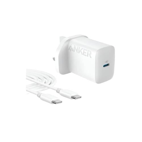 فيش شاحن جداري انكر مع كيبل تايب سي-تايب سي ANKER...