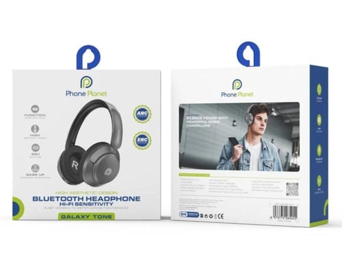 سماعة رأس بلوتوث من نوع "Galaxy Tone" "Phone Plane...
