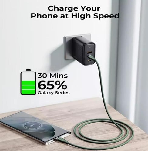 كيبل تايب سي - تايب سي VOLTME RUGG 60 1.8M