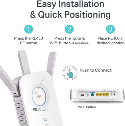 تي بي لينك - معزز WiFi AC1750 (RE450)، اختيار محرر...