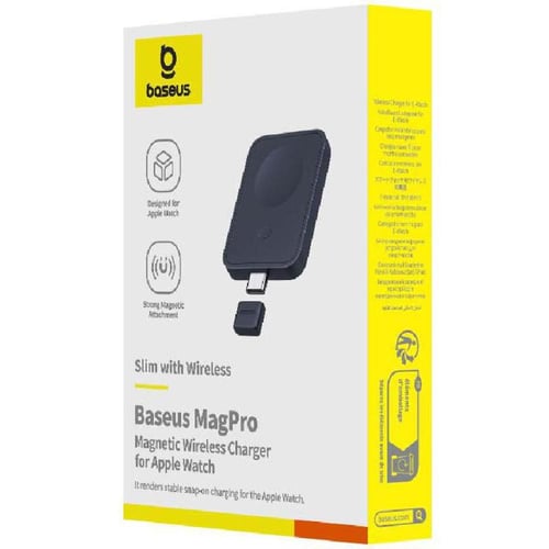 شاحن لاسلكي مغناطيسي من Baseus MagPro لساعة Apple...