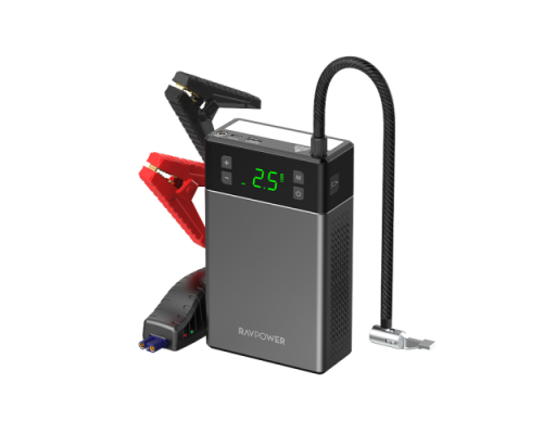 راف باور - بطارية ومشغل سيارة بسعة 12000 ملي امبير...