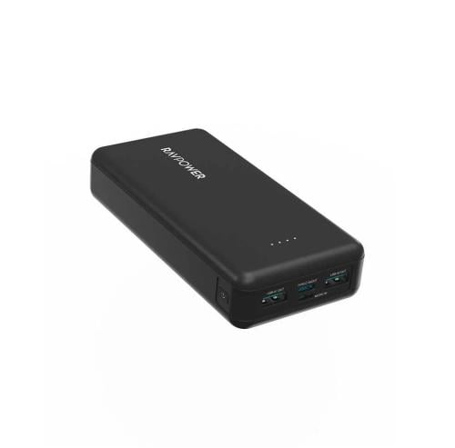 بطارية متنقله راف باور RP-PB1216 20000mah 15W 4-po...