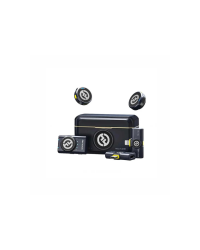 ميكروفون LARK M2 Combo لاسلكي ثنائي للكاميرا والآيفون والأندرويد