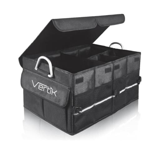 منظم تخزين من vertik متعدد الاغراض للسيارة مع غطاء...