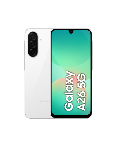 سامسونج جالاكسي 128 A26 5G رام 6 ابيض
