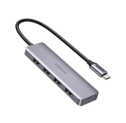 موزع USB-C 4-PORT USB 3.0 HUB، UGREEN