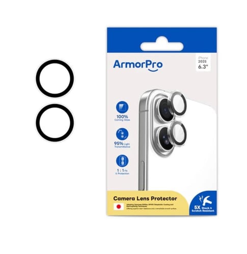 حماية عدسة الكاميرا الشفاف من ArmorPro لسلسلة iPho...