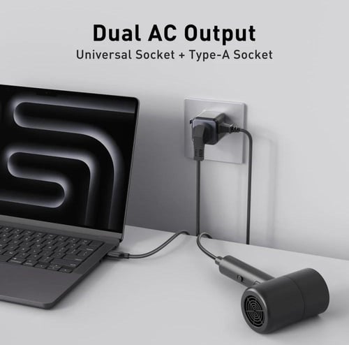 فيش سفر JODA TOUR متعدد المداخل بقوة 20 واط - اسود