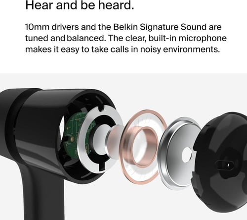 سماعة من بيلكين يو اس بي-سي S, M, and L G3H0002btB...
