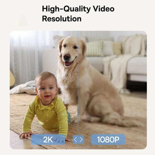 كاميرا مراقبة داخلية بيسوس - P1 Lite بدقة 2K و دور...