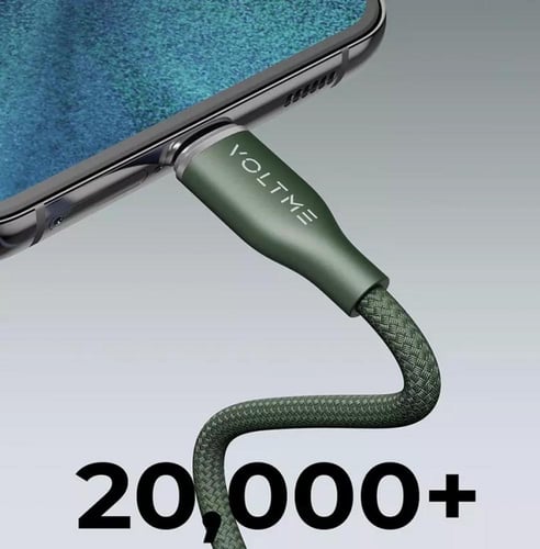 كيبل تايب سي - تايب سي VOLTME RUGG 60 1.8M