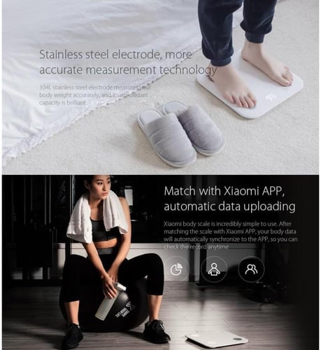 ميزان شاومي الذكي لقياس دهون الجسم