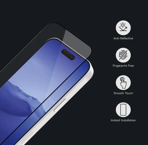 حماية شاشة زجاجية Rainbow Blocker ارمور برو ايفون...