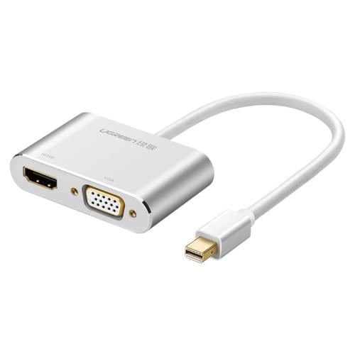 محول UGREEN Mini DP إلى HDMI + VGA – MD115 – 20421