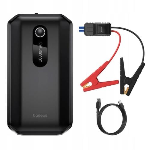 بيسوس سوبر إنرجي إير | باور بانك وشاحن سيارة بقوة...