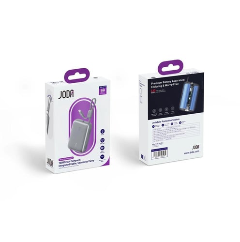 باور بانك جودا HALO 10 بسعة 10000 مللي أمبير بتقني...