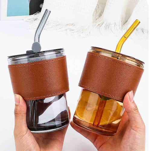 كوب قهوة زجاجي 400 مل