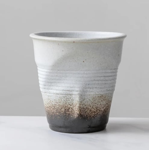 كوب قهوة مختصة سيراميك 200 مل | Recycle me