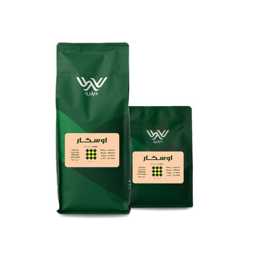 قهوة اوسكار البرازيلية من محمصة دبليو مجففة بلحلاو...