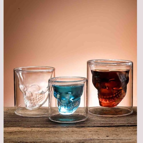 كوب زجاجي مجوف سعة 150 مل