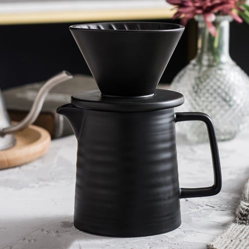 طقم تقطير V60 سيراميك 01