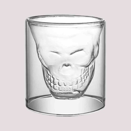 كوب زجاجي مجوف سعة 150 مل