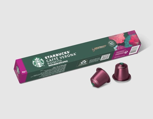 كبسولات ستار بكس كافي فيرونا | نسبريسو | قهوة داكن...