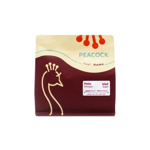 اثيوبيا فيليا | محمصة الطاؤوس | معالجة مجففة