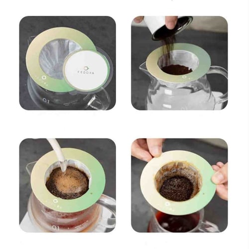 فلاتر ترشيح القهوة المقطرة | فيدورا
