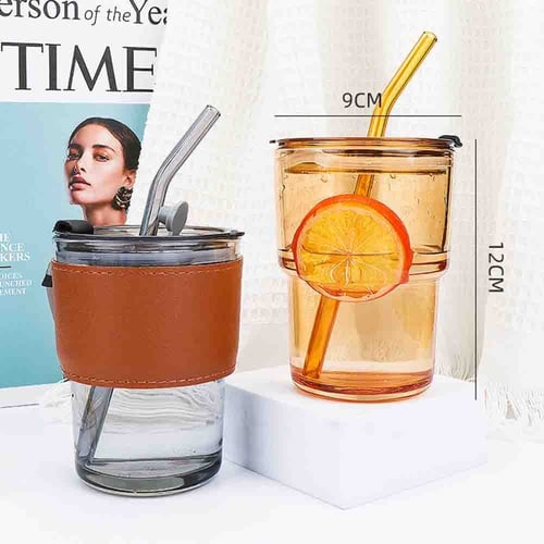 كوب قهوة زجاجي 400 مل