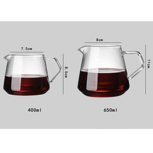 سيرفر قهوة V60 | INVIEN مقاس 02سعة 600 مل