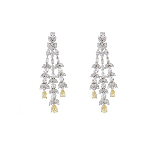 طقم مرصع بالزركون البراق