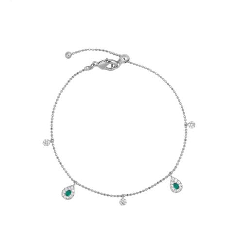 سوار مرصع بحجر الزركون